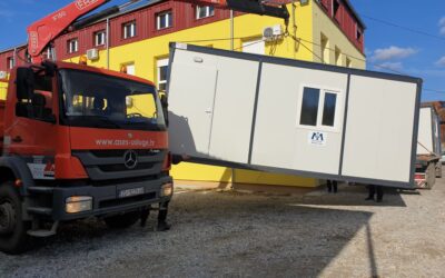 Privremeni prostor Udruge sv. Agata u kontejneru