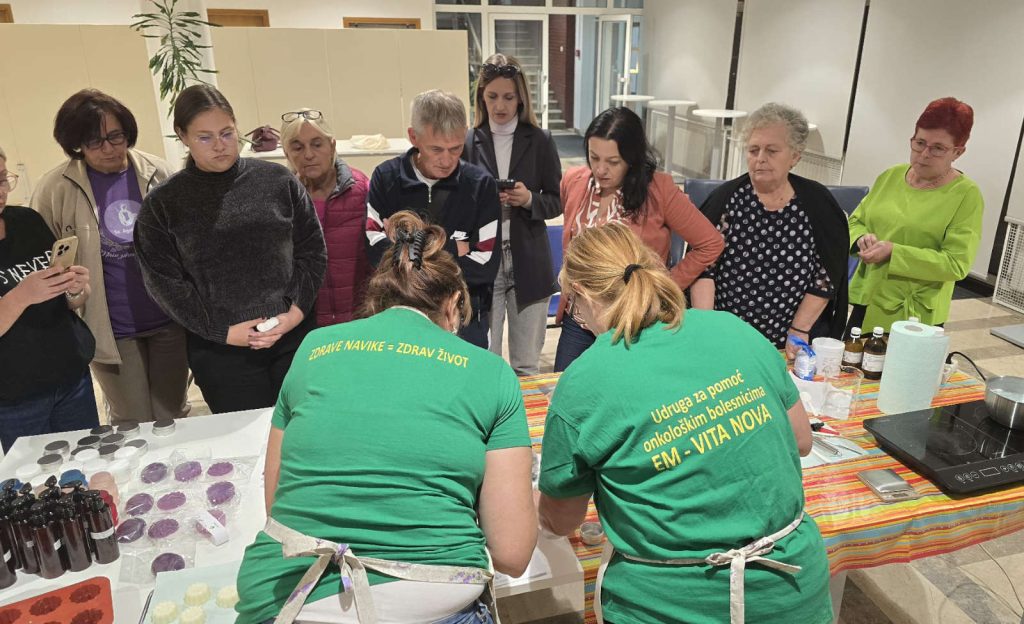 Edukacija izrade prirodne kozmetike s Udrugom Vita Nova