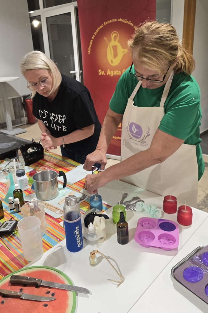 Edukacija izrade prirodne kozmetike s Udrugom Vita Nova